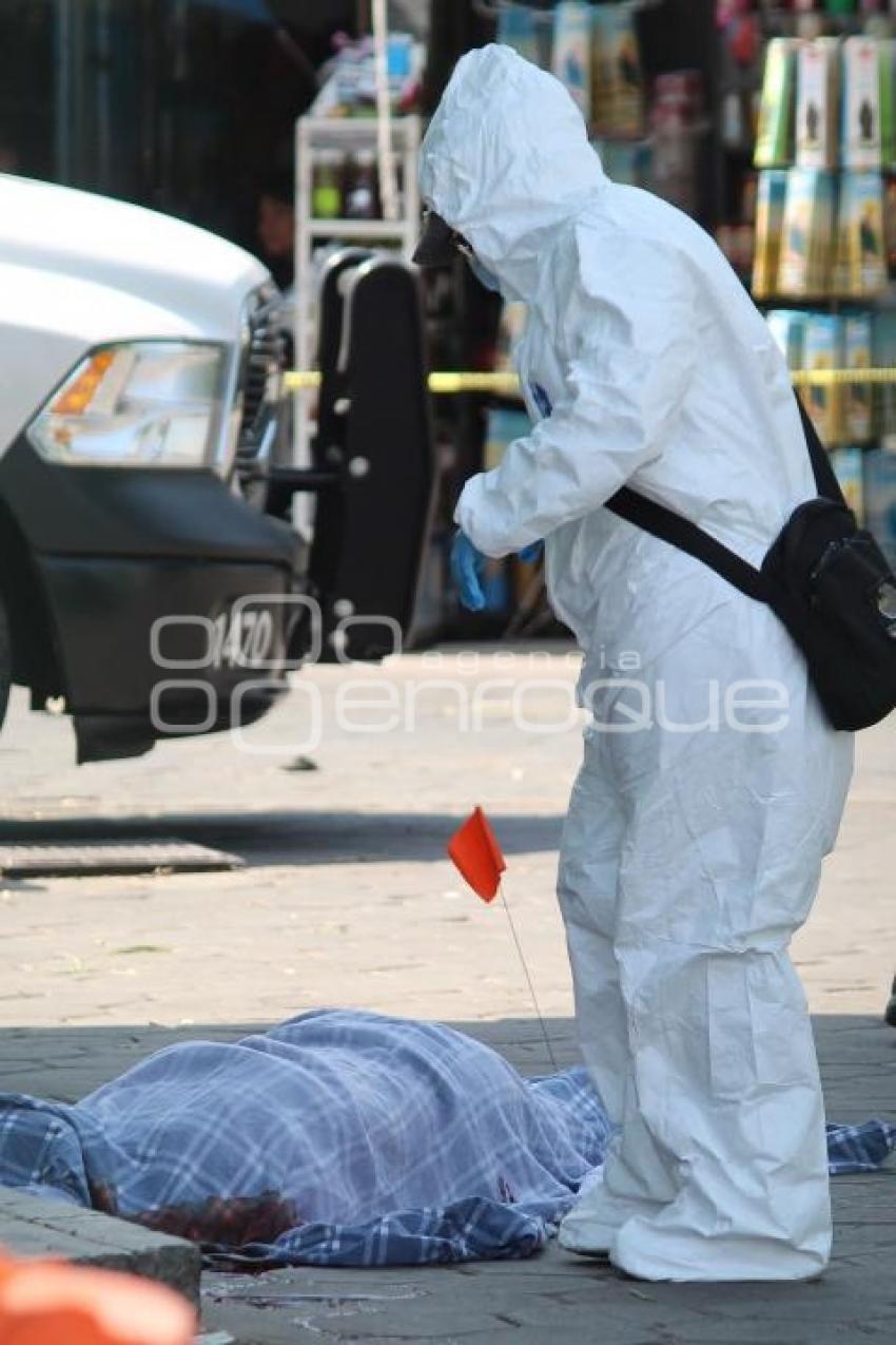 CENTRAL DE ABASTO . MUERTO 