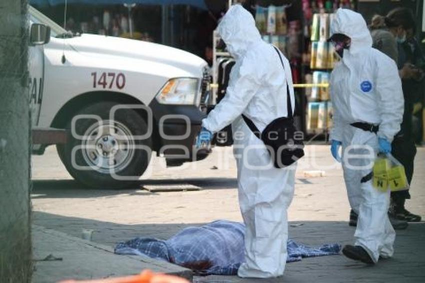 CENTRAL DE ABASTO . MUERTO 