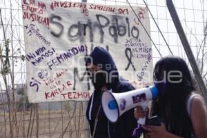 TLAXCALA . PROTESTA FEMINICIDIOS