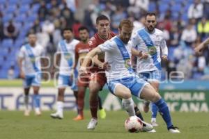 FÚTBOL . CLUB PUEBLA VS PUMAS