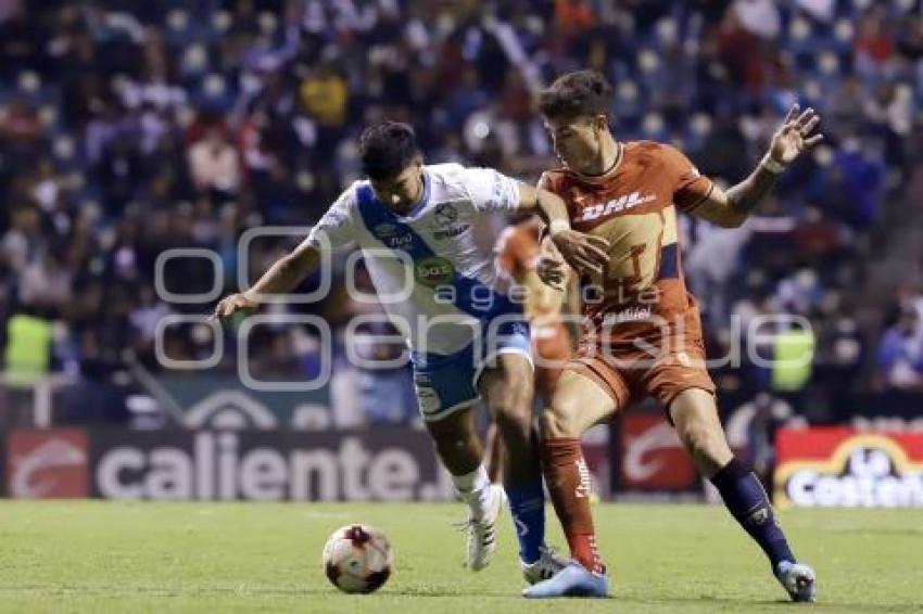 FÚTBOL . CLUB PUEBLA VS PUMAS