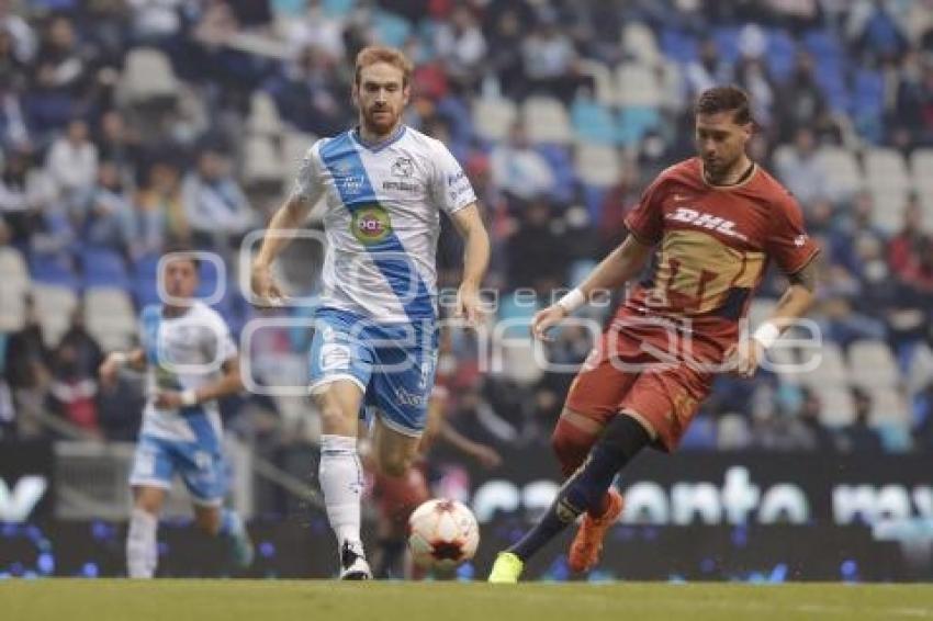 FÚTBOL . CLUB PUEBLA VS PUMAS