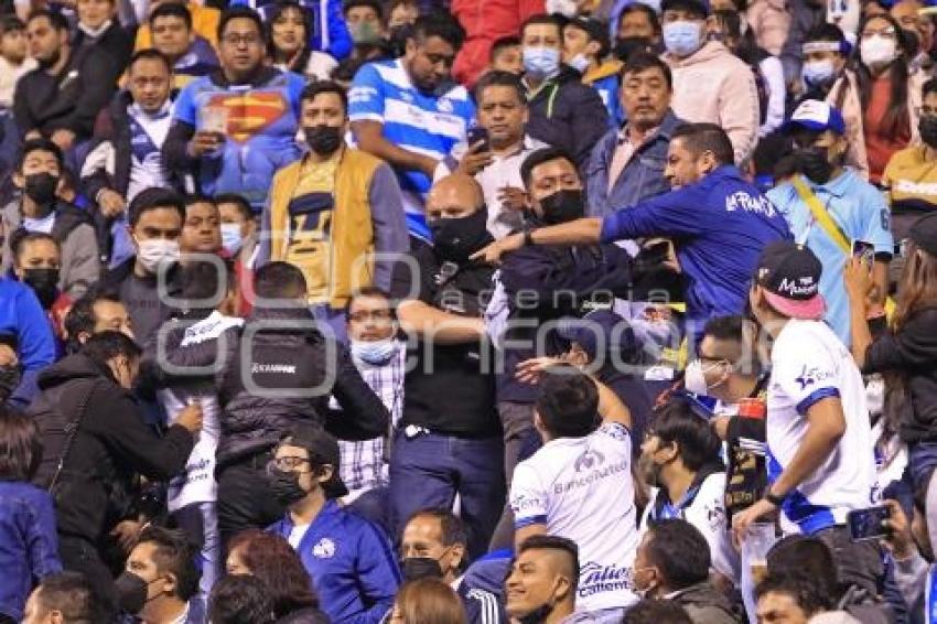 FÚTBOL . CLUB PUEBLA VS PUMAS