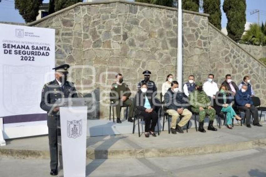 TLAXCALA . OPERATIVO SEMANA SANTA