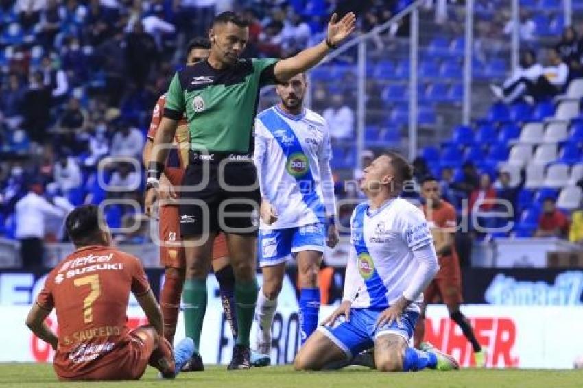 FÚTBOL . CLUB PUEBLA VS PUMAS