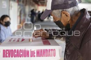 CONSULTA DE REVOCACIÓN DE MANDATO