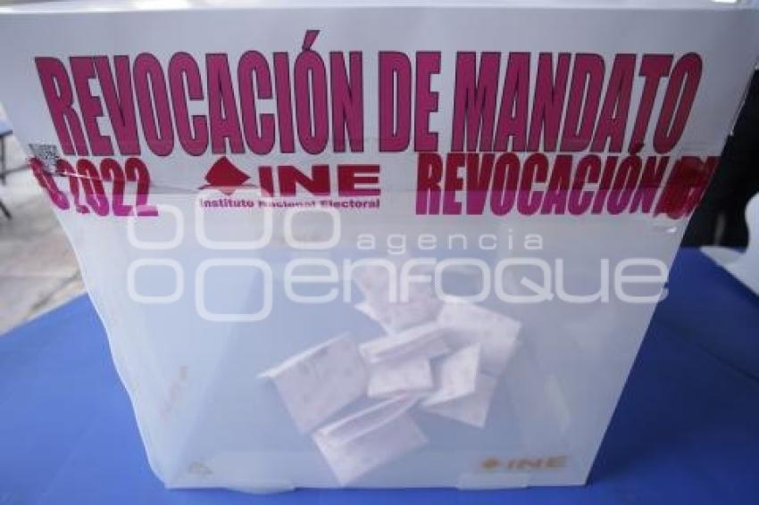 CONSULTA DE REVOCACIÓN DE MANDATO