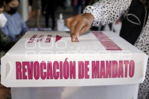 CONSULTA DE REVOCACIÓN DE MANDATO