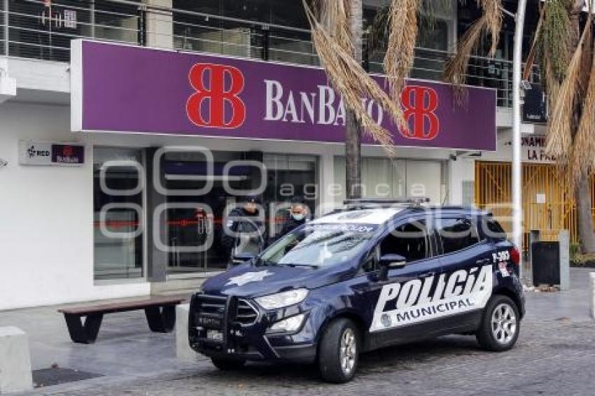 SEGURIDAD . VANDALISMO BANCO