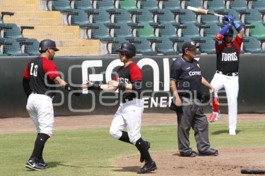 BEISBOL . TOROS VS GUERREROS