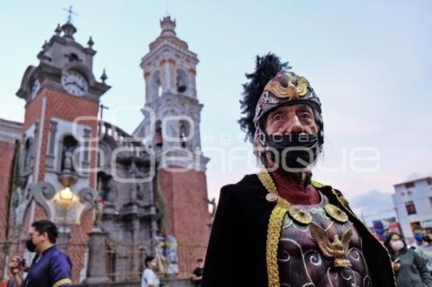 TLAXCALA . PROCESIÓN SEMANA SANTA