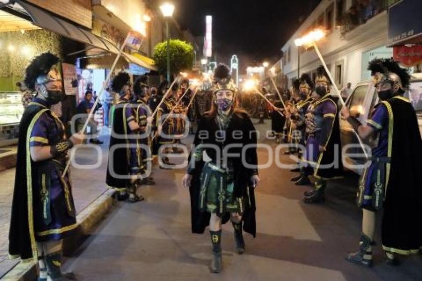 TLAXCALA . PROCESIÓN SEMANA SANTA