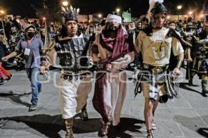 TLAXCALA . PROCESIÓN SEMANA SANTA