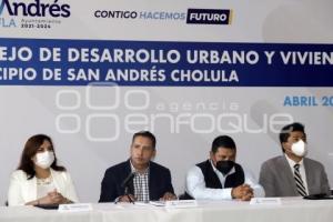 SAN ANDRÉS CHOLULA . CONSEJO URBANO