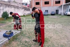 TLAXCALA . PROCESIÓN SEMANA SANTA