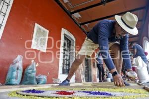 SAN PEDRO CHOLULA . ALFOMBRAS