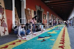 SAN PEDRO CHOLULA . ALFOMBRAS