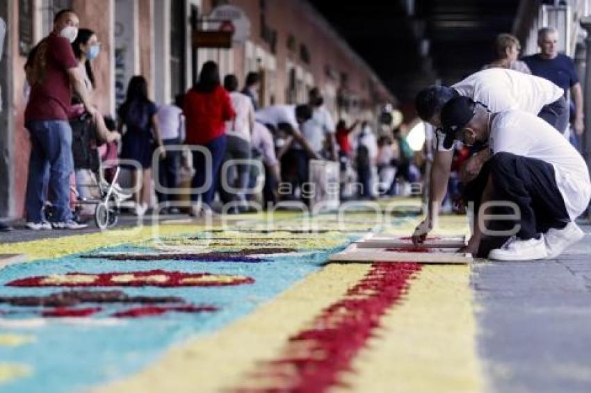 SAN PEDRO CHOLULA . ALFOMBRAS