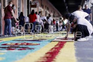 SAN PEDRO CHOLULA . ALFOMBRAS