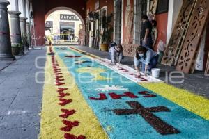 SAN PEDRO CHOLULA . ALFOMBRAS