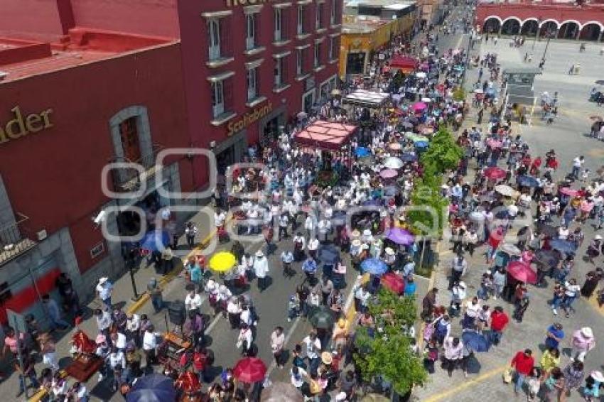 SAN PEDRO CHOLULA . PROCESIÓN