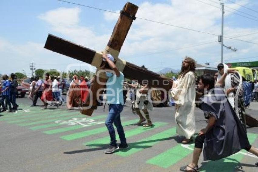 TEHUACÁN . VIACRUCIS