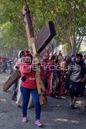 TEHUACÁN . VIACRUCIS