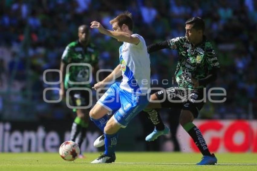 FÚTBOL . LEÓN VS CLUB PUEBLA