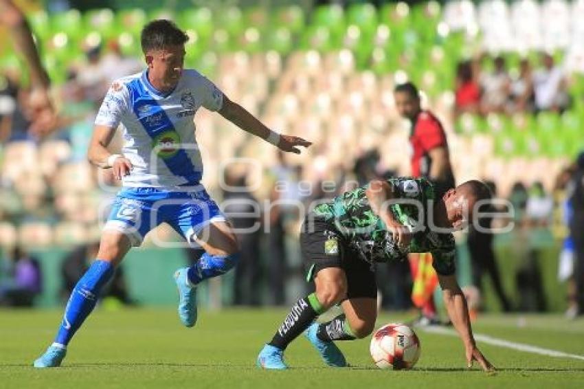 FÚTBOL . LEÓN VS CLUB PUEBLA