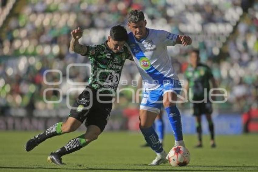 FÚTBOL . LEÓN VS CLUB PUEBLA