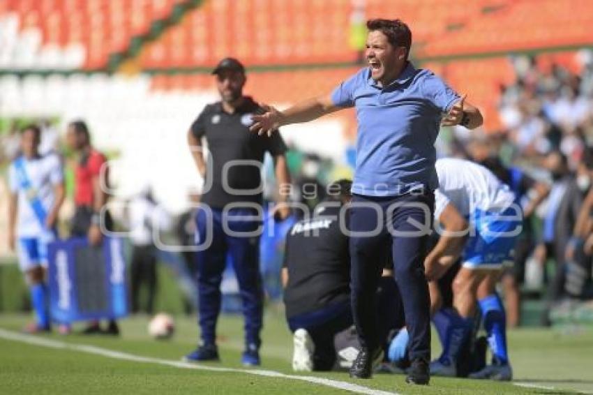 FÚTBOL . LEÓN VS CLUB PUEBLA