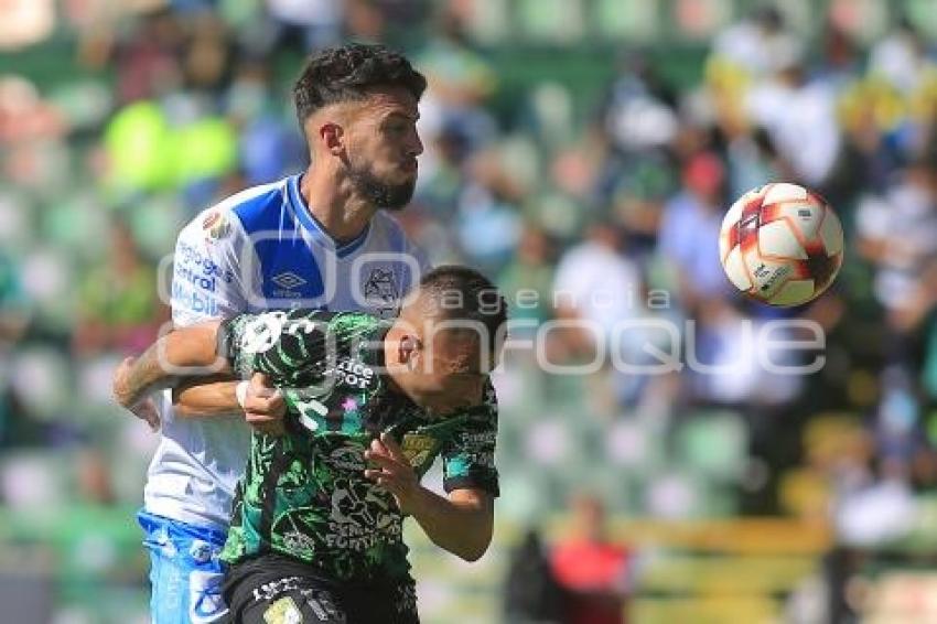FÚTBOL . LEÓN VS CLUB PUEBLA