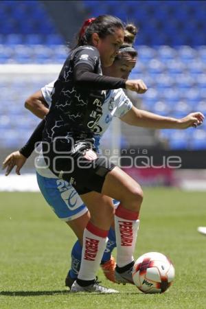 FÚTBOL FEMENIL . PUEBLA VS NECAXA