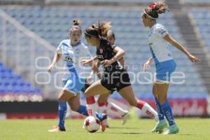 FÚTBOL FEMENIL . PUEBLA VS NECAXA