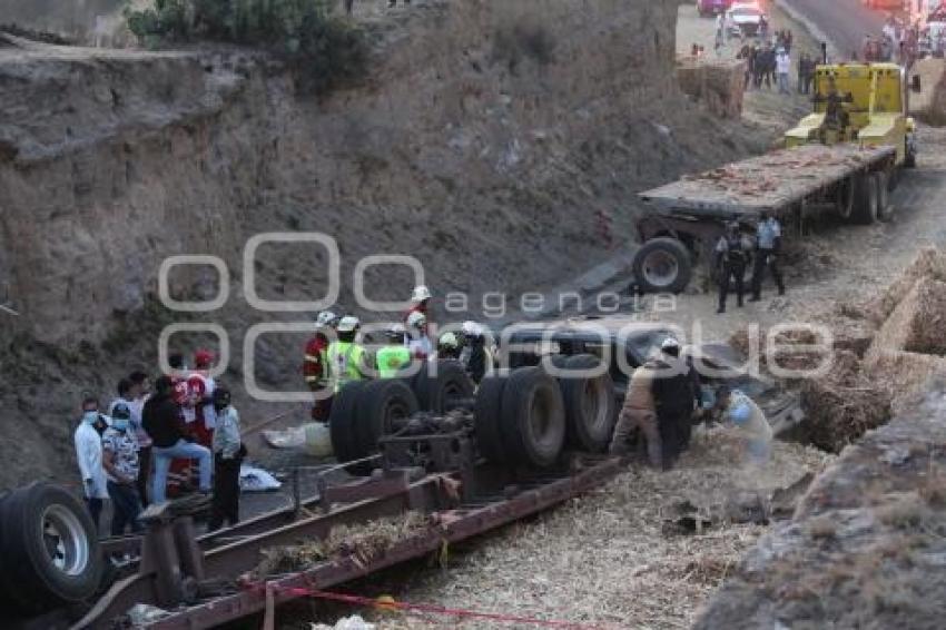TLAXCALA . ACCIDENTE VIAL