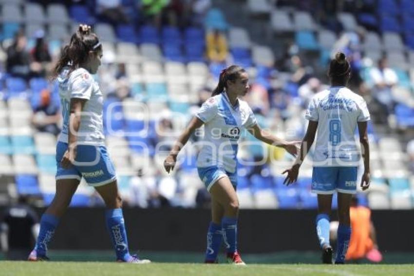 FÚTBOL FEMENIL . PUEBLA VS NECAXA