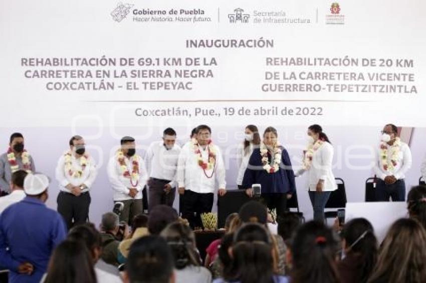 GOBIERNO ESTATAL . CARRETERA COXCATLÁN