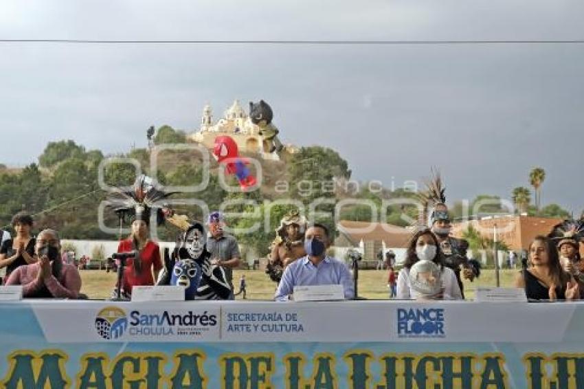 SAN ANDRÉS CHOLULA . LUCHA LIBRE