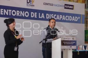 SAN ANDRÉS CHOLULA . CONFERENCIAS DISCAPACIDAD