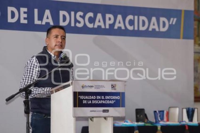 SAN ANDRÉS CHOLULA . CONFERENCIAS DISCAPACIDAD