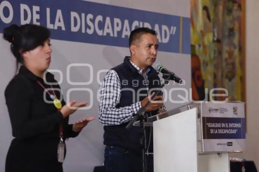 SAN ANDRÉS CHOLULA . CONFERENCIAS DISCAPACIDAD