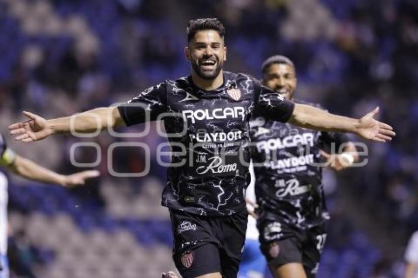 FÚTBOL . CLUB PUEBLA VS NECAXA