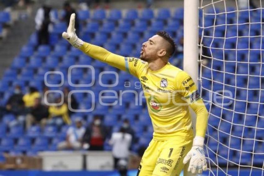 FÚTBOL . CLUB PUEBLA VS NECAXA