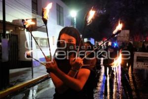 TLAXCALA . MARCHA NOCTURNA