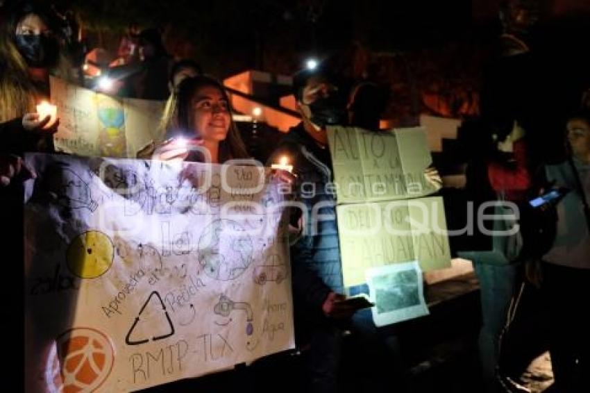 TLAXCALA . MARCHA NOCTURNA