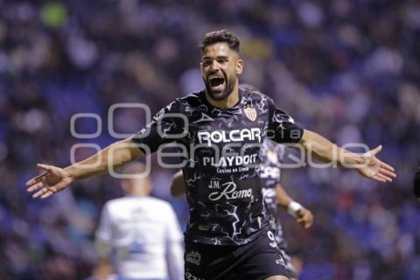 FÚTBOL . CLUB PUEBLA VS NECAXA