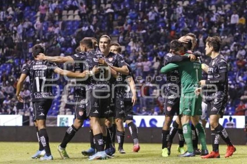 FÚTBOL . CLUB PUEBLA VS NECAXA