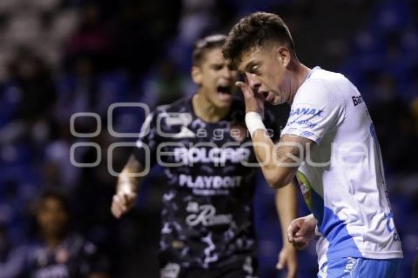 FÚTBOL . PUEBLA VS NECAXA