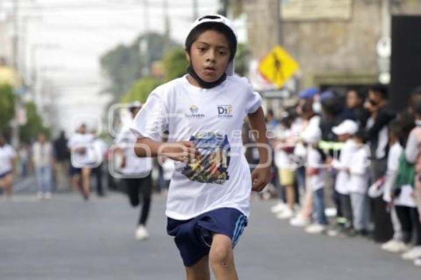 CHOLULA . CARRERA DÍA DEL NIÑO