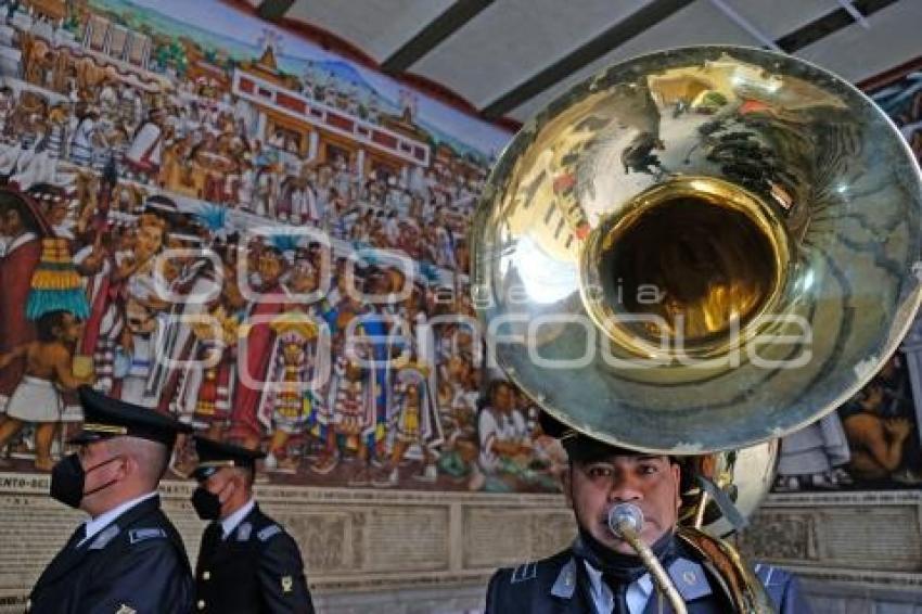 TLAXCALA . CONCIERTO BANDA MILITAR